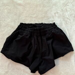 Aerie Black Athletic Shorts with Lightweight Design
